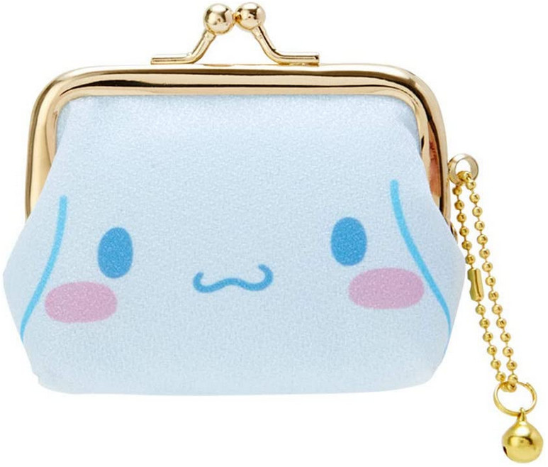 New Cinnamoroll Dog Blue White Key Coin Money Pouch Bag Purse Cosmetic