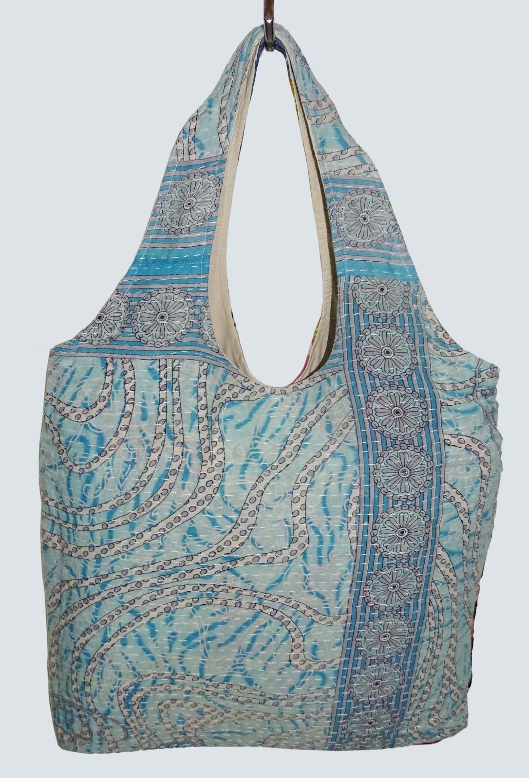 10Pc Shoulder Bag Handmade Vintage Kantha Women Shoulder Bag Cotton Handbag
