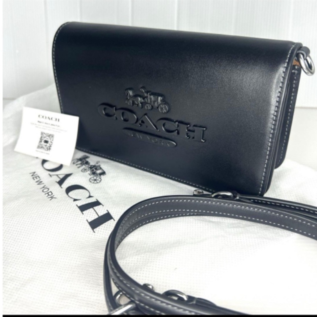 color COACH Tony Shoulder Bag Crossbody with some defects