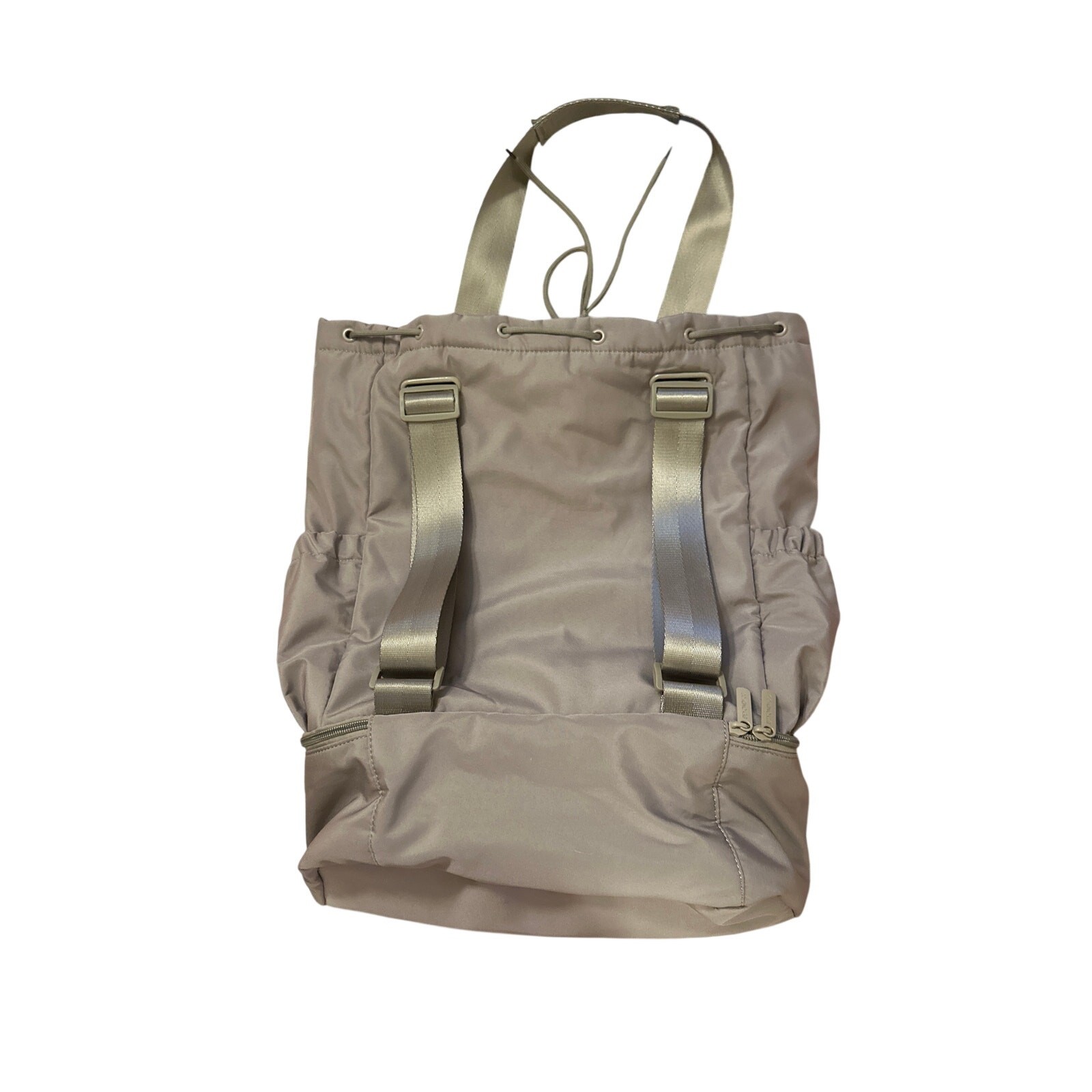 Beyond Yoga Backpack Sling Bag Purse Convertible Gym Bag Birch Brown Crossbody