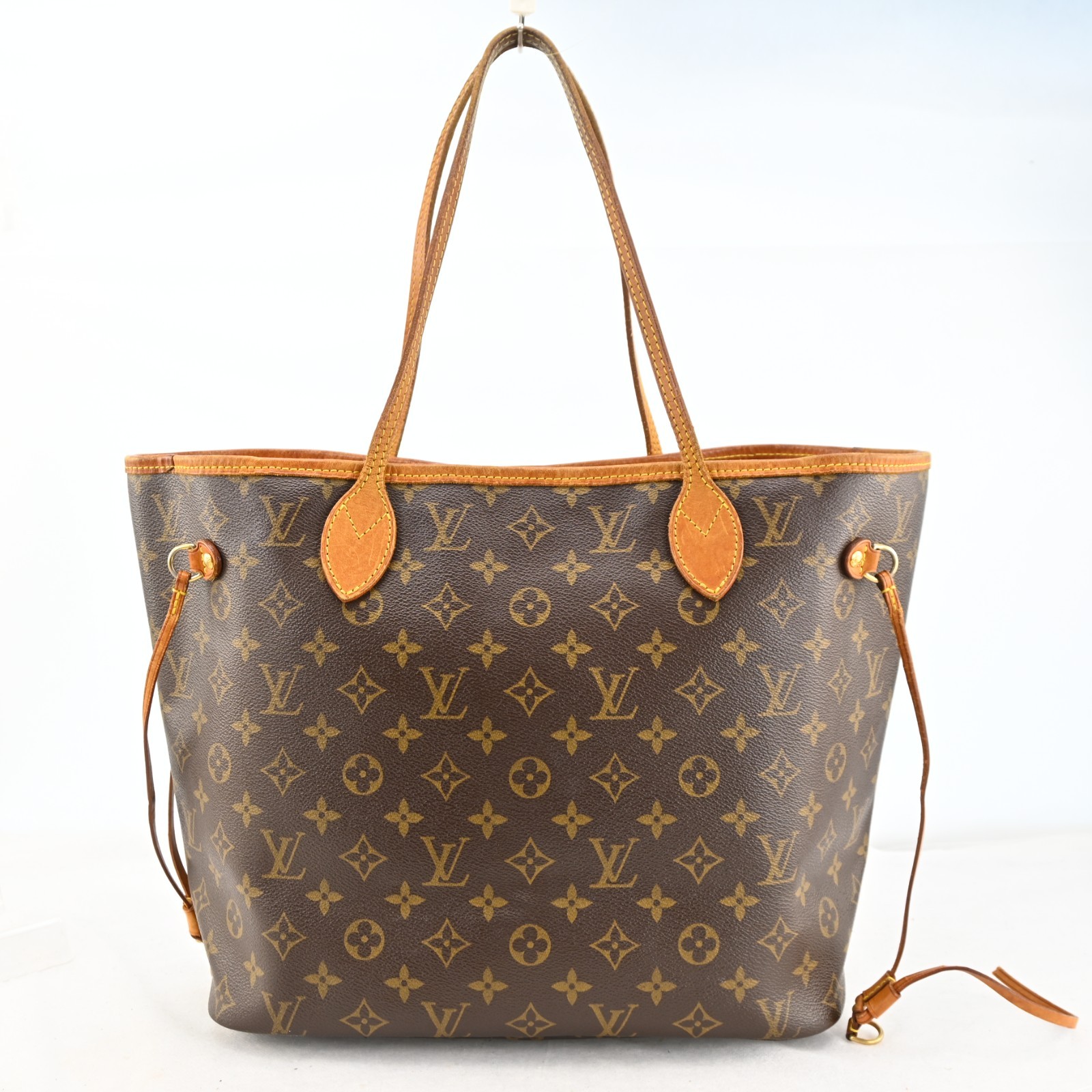 Auth Louis Vuitton Monogram Neverfull MM Shoulder Tote Bag M40157 LV P5071YJ805