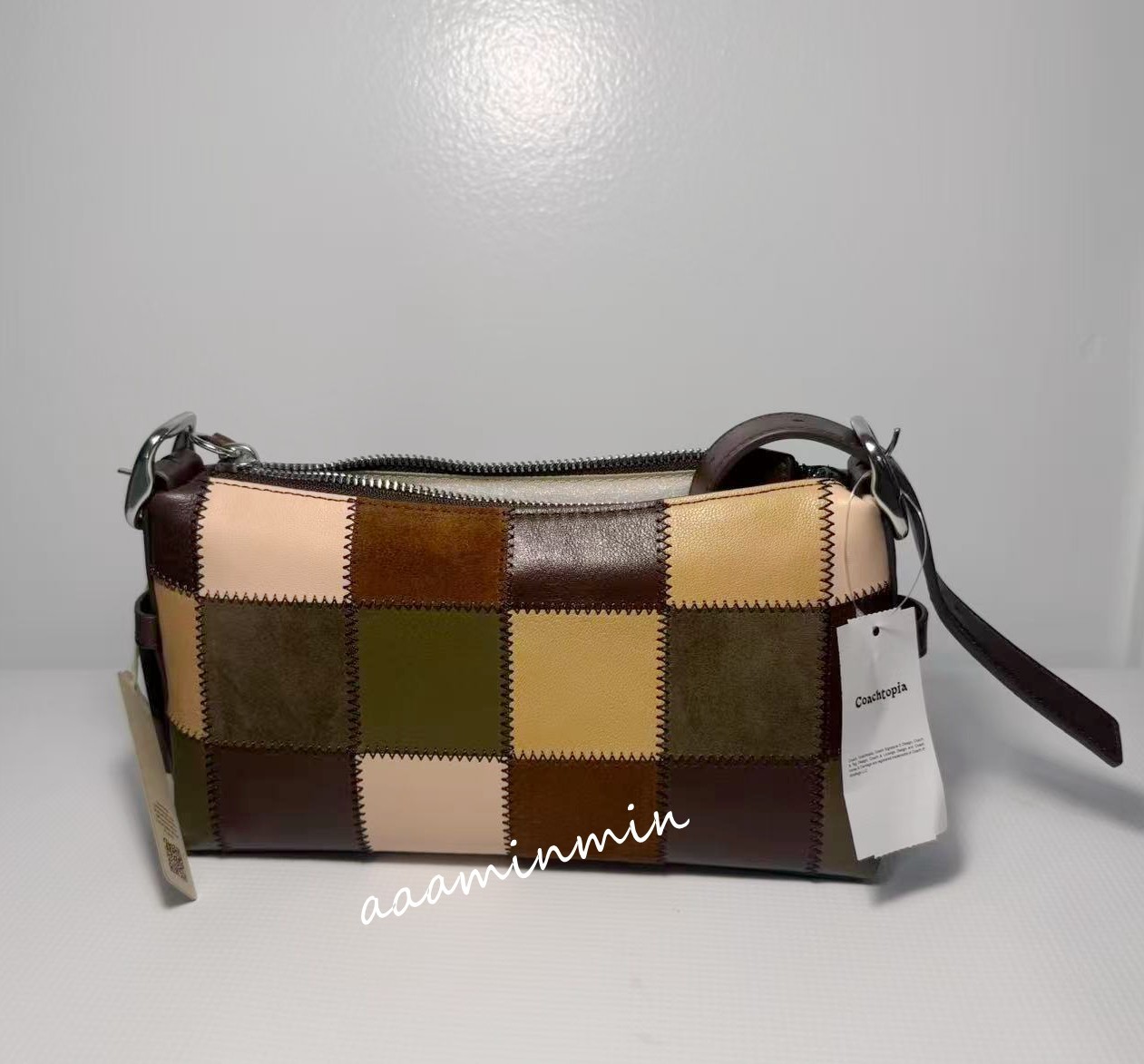 NWT Coach Alter/Ego Small Slouchy Shoulder Bag CFY52-Olive Multi