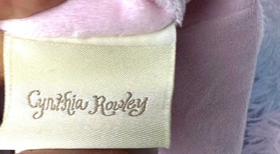 Cynthia Rowly Lux Faux Fur Tote Purse Glam Romantic rainbow Fairycore Princess