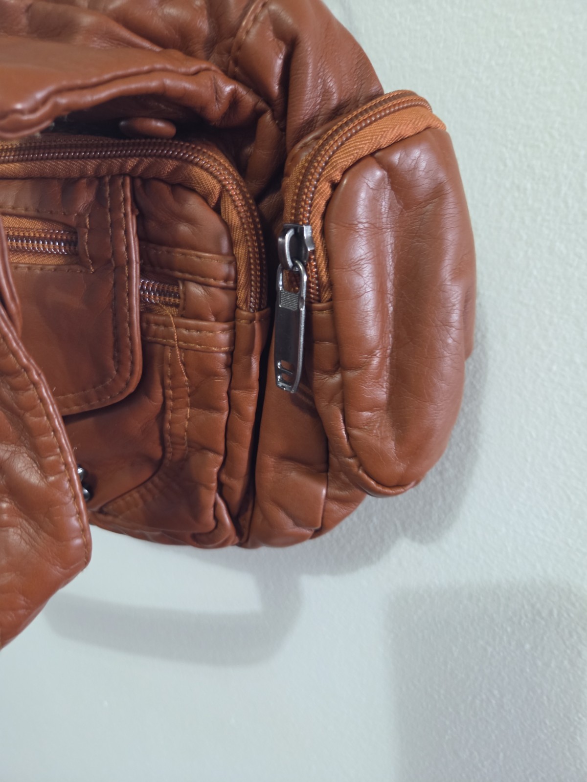 Retro Women’s Shoulder Purse Trendy Handbag Brown