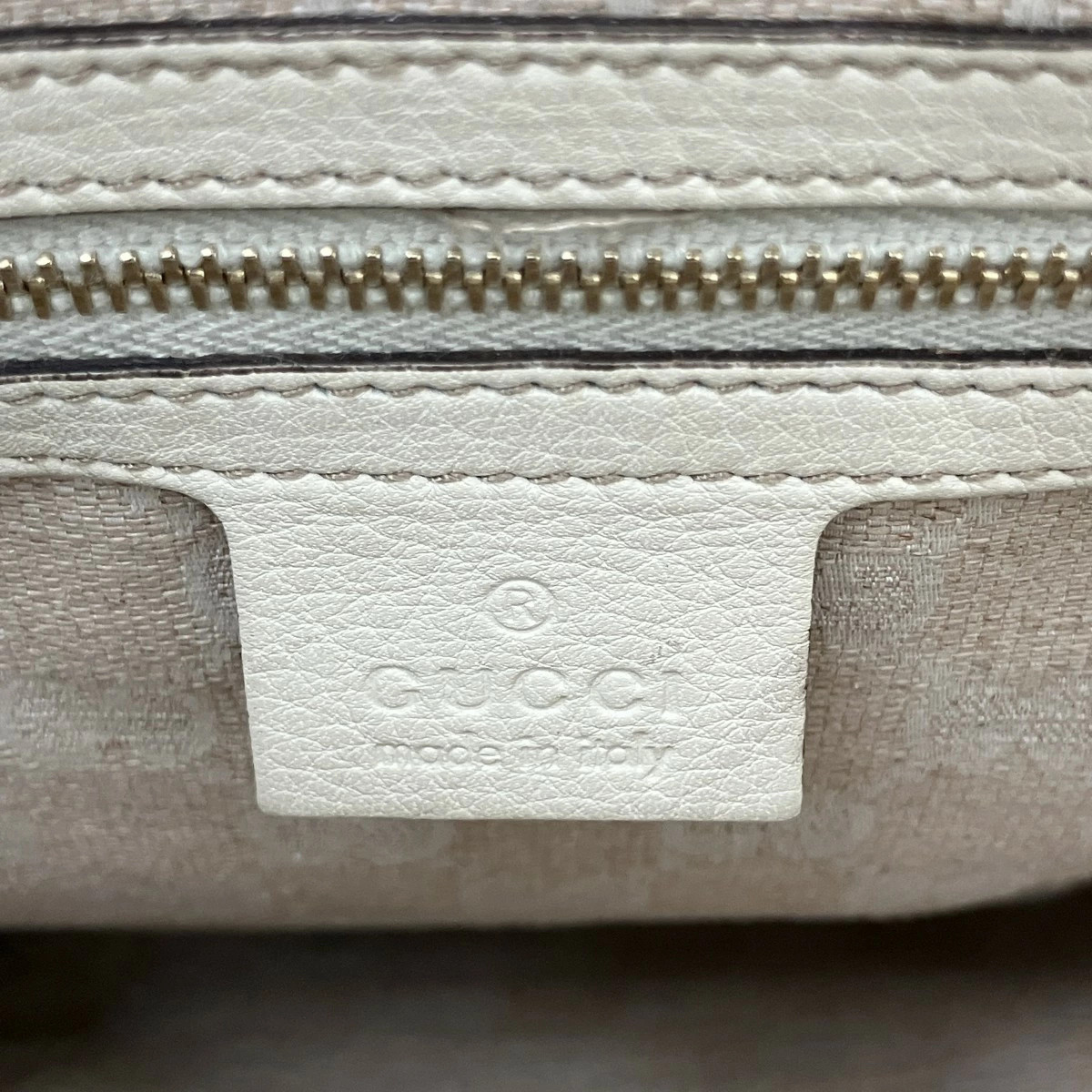 Gucci Diana Bamboo Tote Bag Ivory 12in x 11.4in x 4.7in Excellent