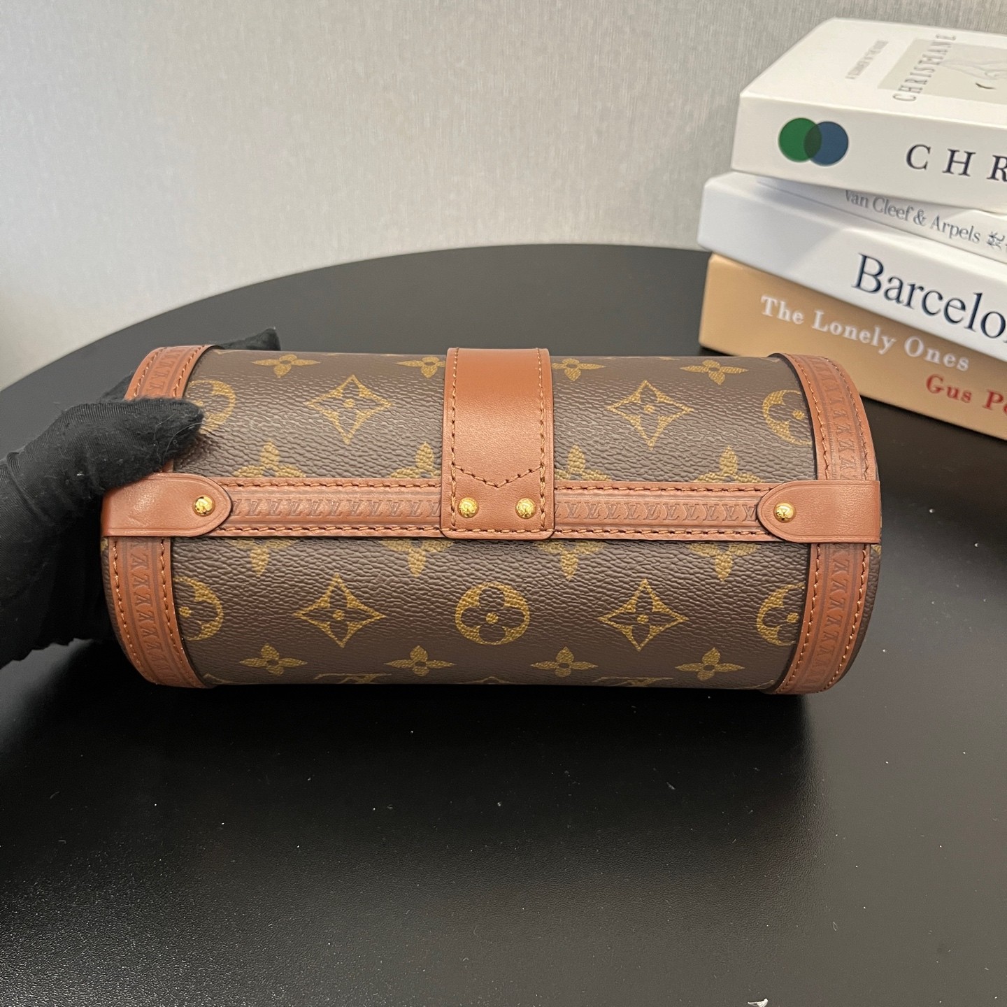 Louis Vuitton Papillon Trunk Normal Brown Monogram Canvas Crossbody Bag US Ship