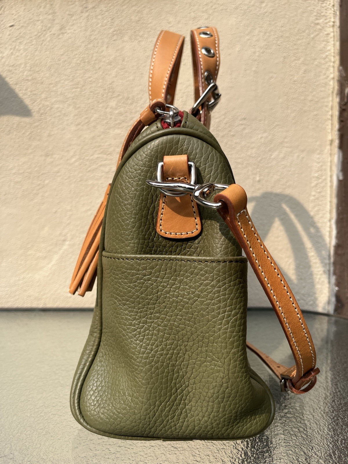 Dooney & Bourke Kendra Satchel Handbag Olive BPTSN0773 OLBS *NWT