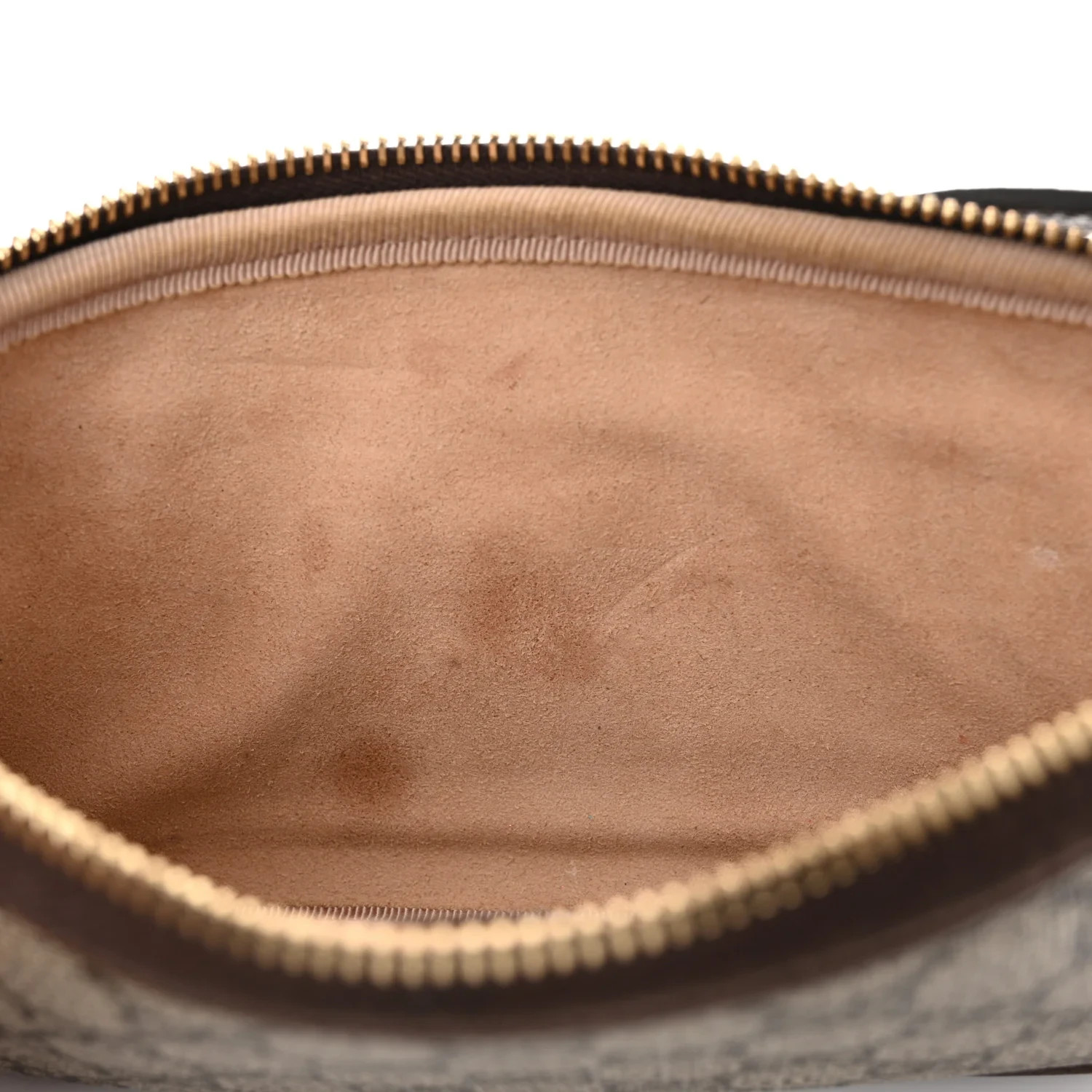 GG Supreme Monogram Web Mini Ophidia GG Bag Brown w/ Dustbag