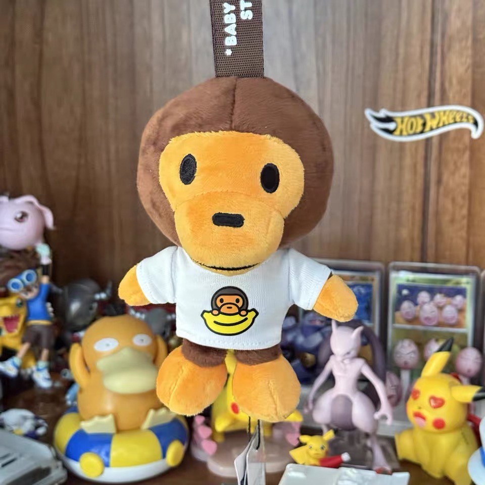BATHING APE BABY MILO STORE BABY MILO PLUSH DOLL TEE KEYCHAIN