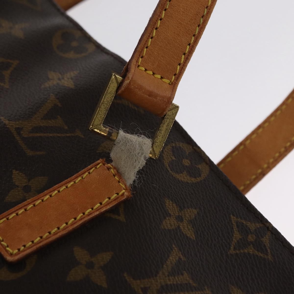 LOUIS VUITTON Monogram Cabas Mezzo Tote Bag M51151 LV Auth 89686