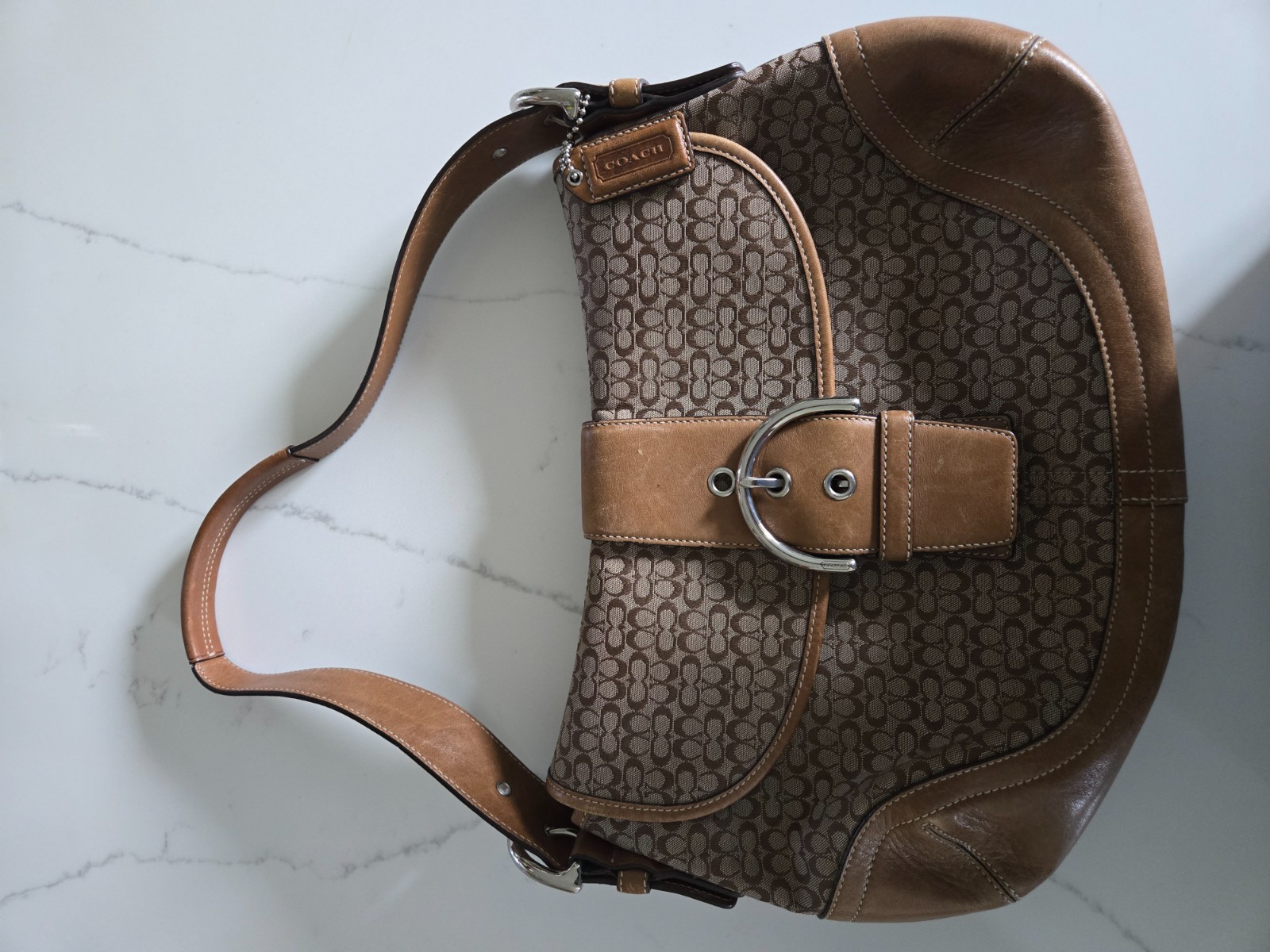 Coach Soho Signature Buckle Hobo