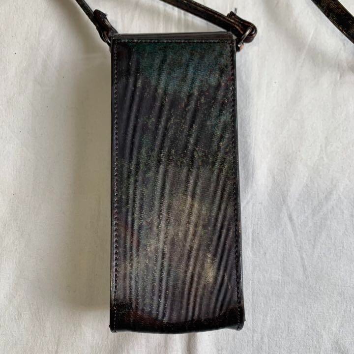 Jean Paul Gaultier Shoulder Bag PVC Iridescent V Cyber ​​Women Ladies Casual JPN