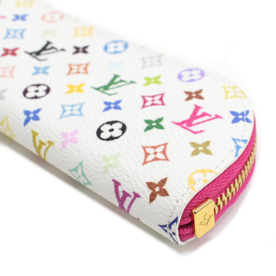 Louis Vuitton Takashi Murakami LV x TM Pencil Pouch GI1303 Multicolor White Loui
