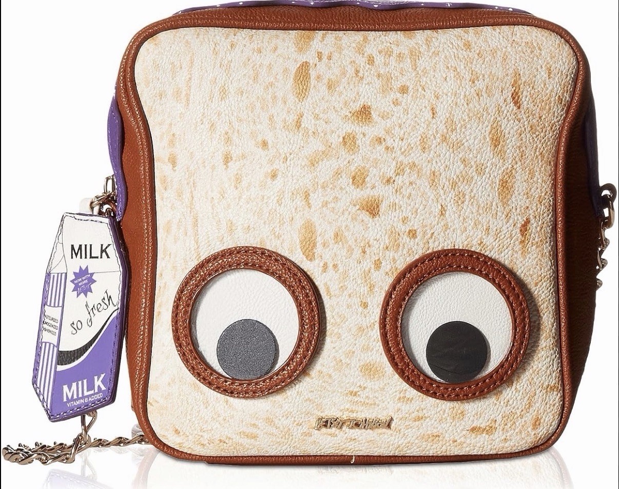 Betsey Johnson That’s My Jam peanut butter jelly purse bag pocketbook crossbody