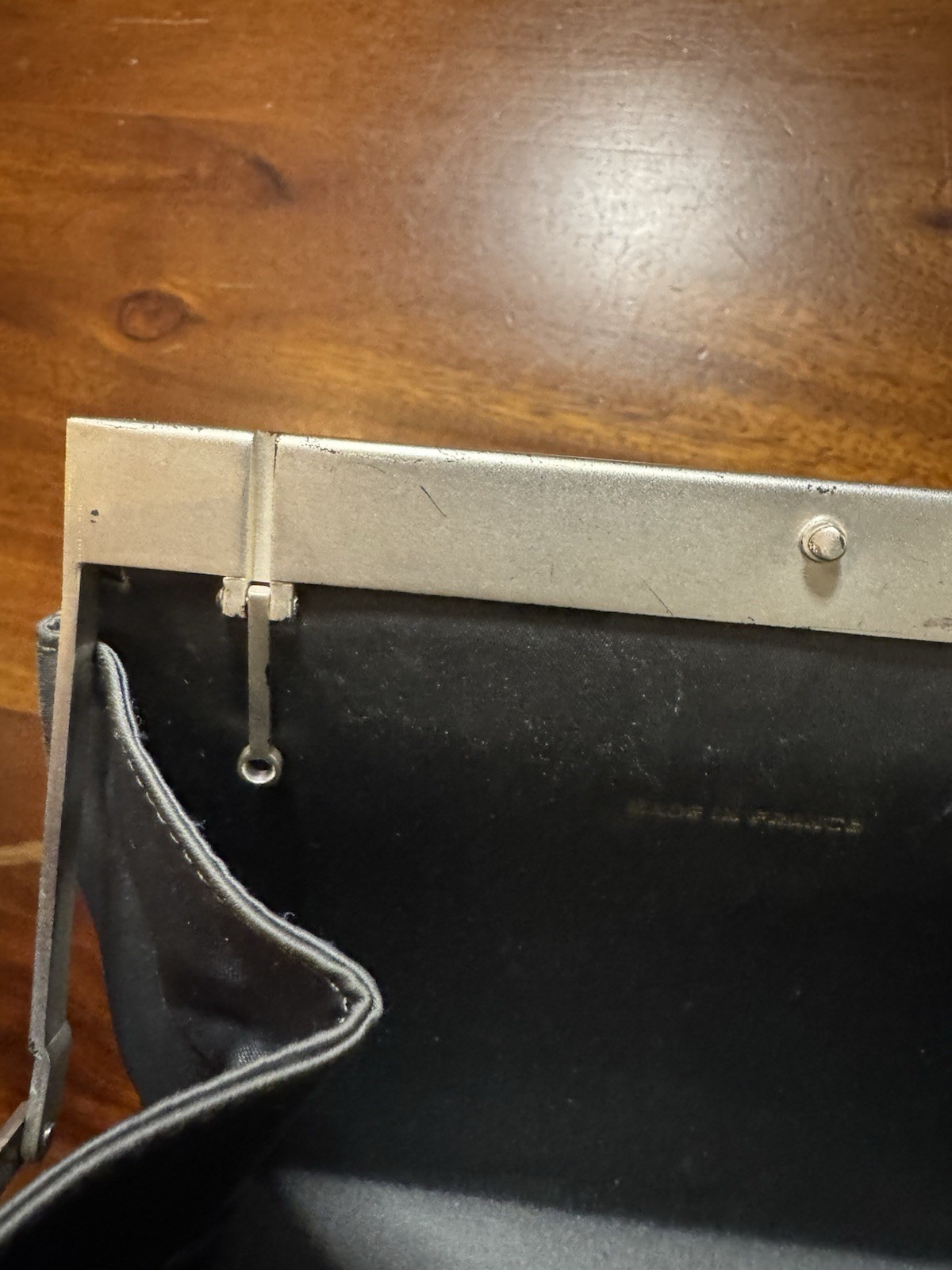 Daniel Swarovski Gray Silver Embellished Evening Purse Bag – Made In Paris