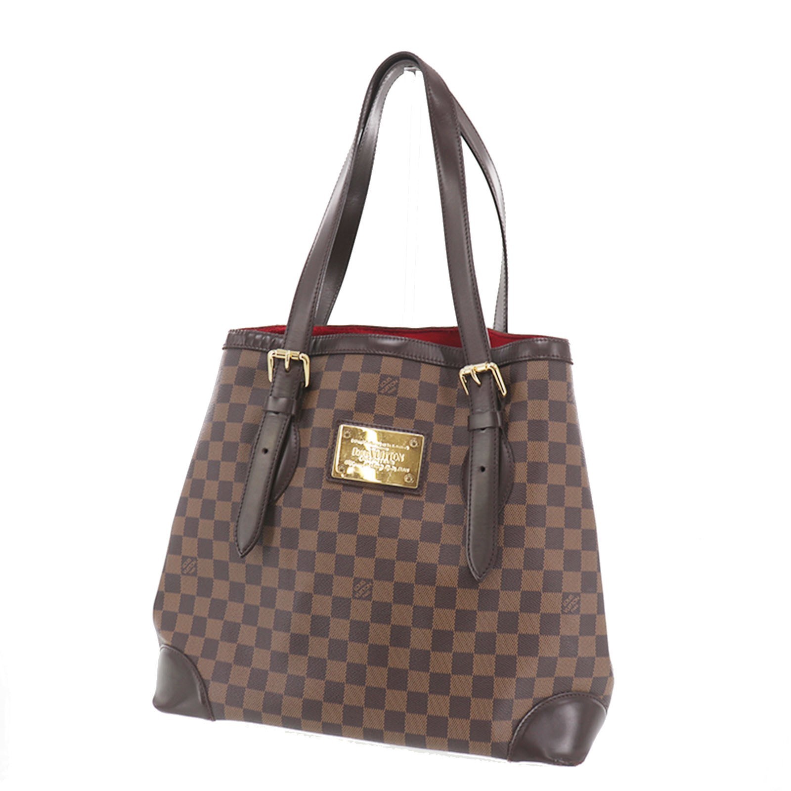 LOUIS VUITTON LV Hampstead GM Used Tote Bag Damier N51203 Vintage #EH351 S
