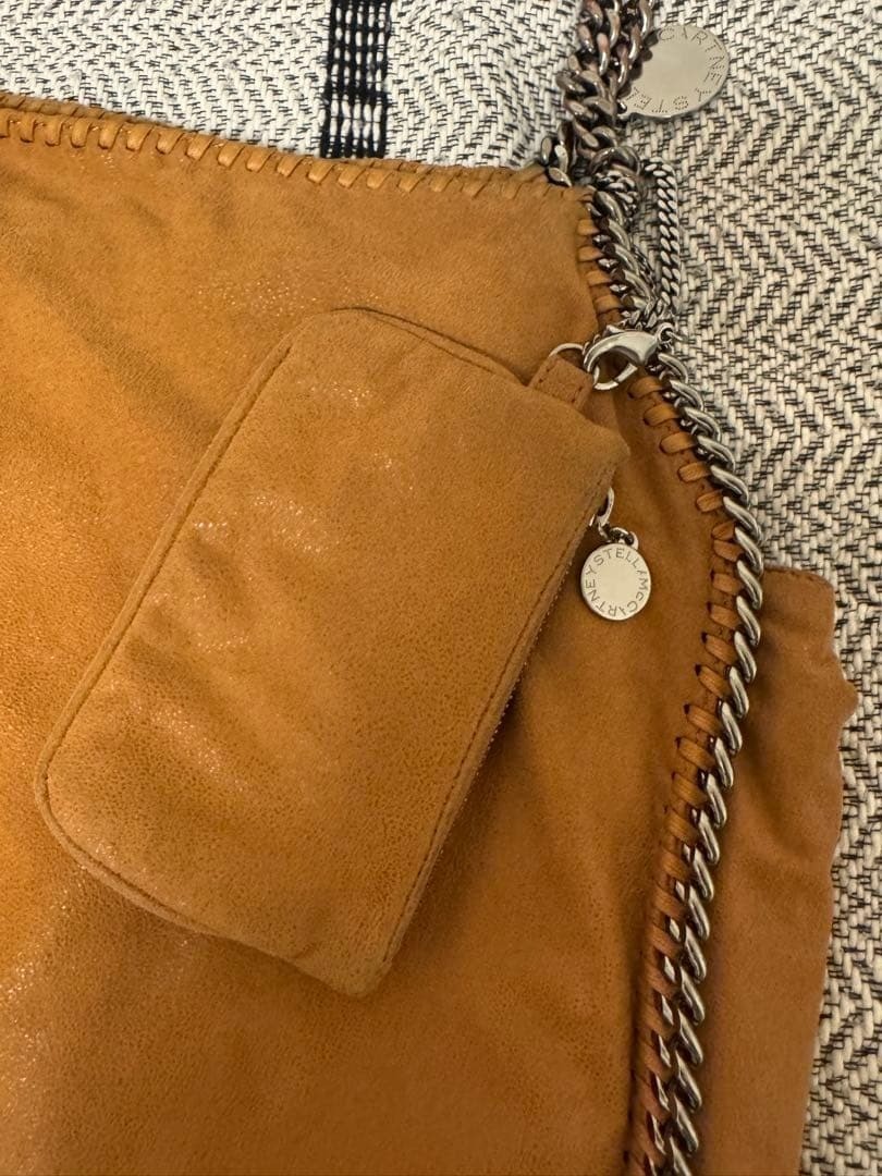 Stella Mccartney Eco Leather Shoulder Bag Handbag Falabella Brown Women’s Bag