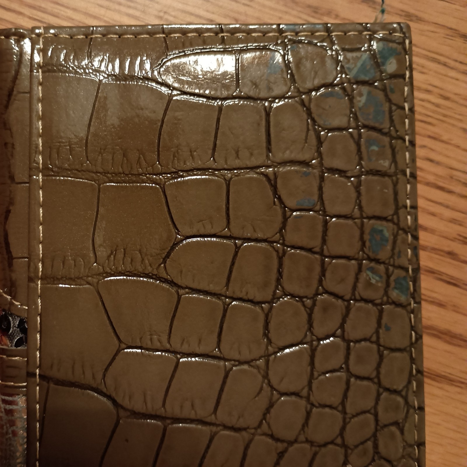 Sequence Woman’s Clutch Purse, unbranded, brown and gold patterns