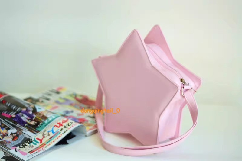 Lolita Mini Star Shape Pu 28.5cm Crossbody Single-shoulder Bag Purse Handbag