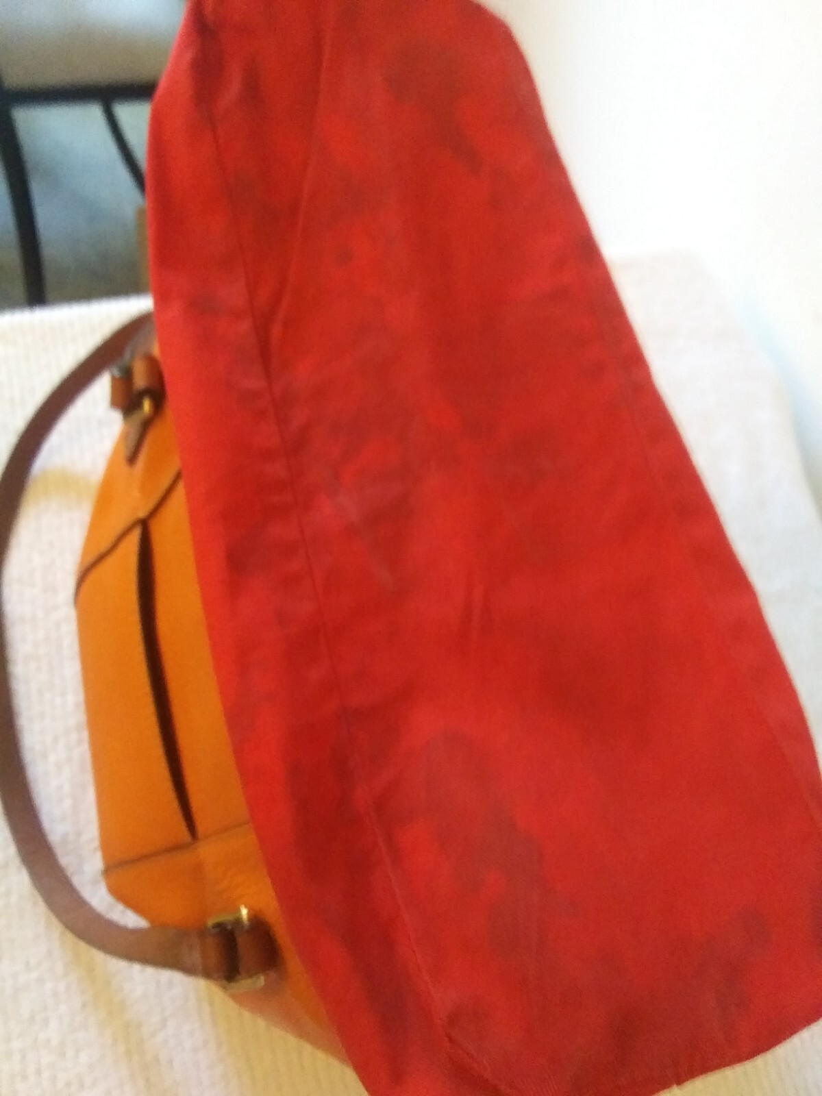 DOONEY BOURKE LEXINGTON LG SHOPPER TOTE SHOULDER BAG ORANGE TANGERINE