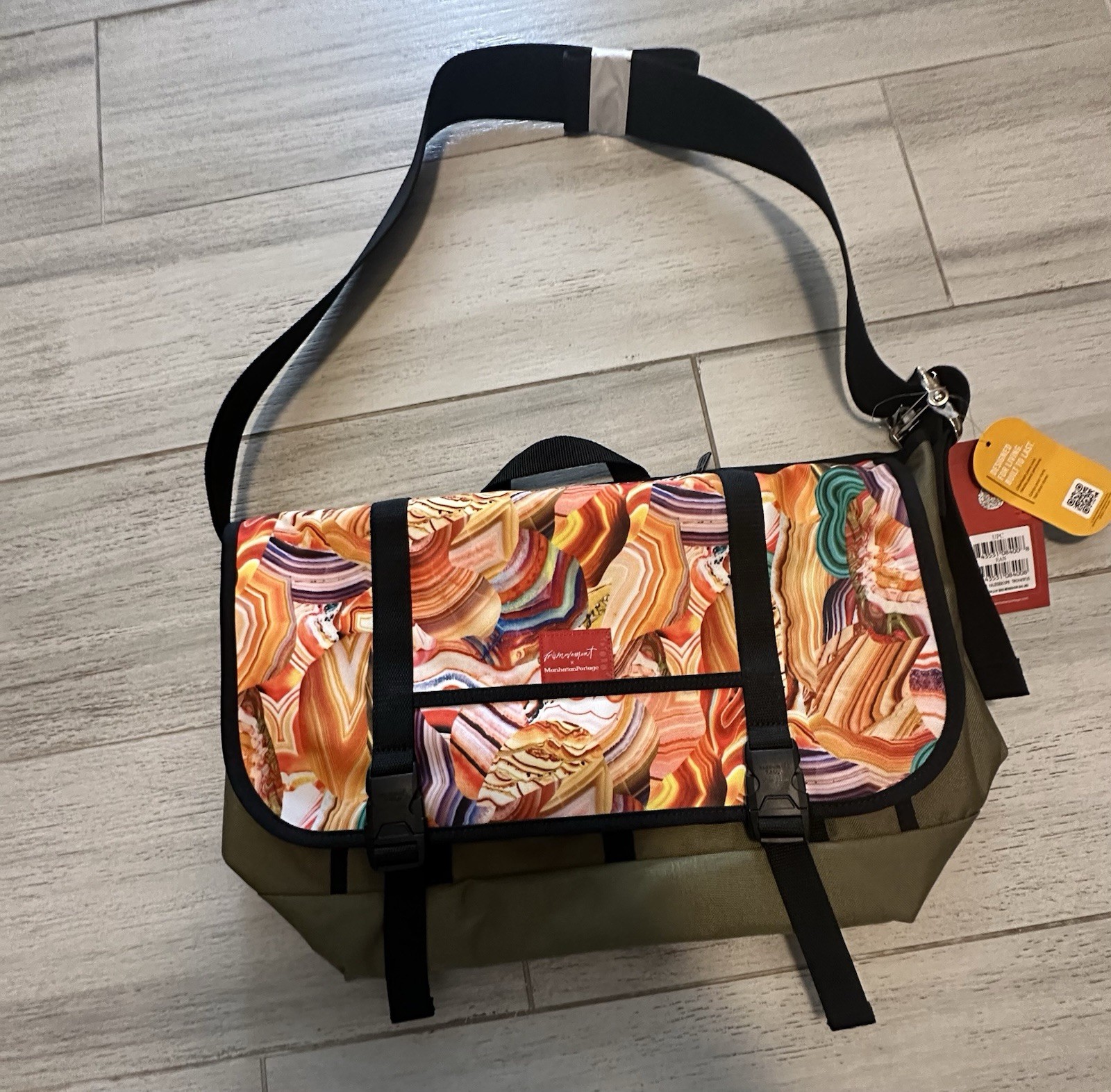 Free People messenger bag NWT durable quality work, travel or gyn bag crossbody