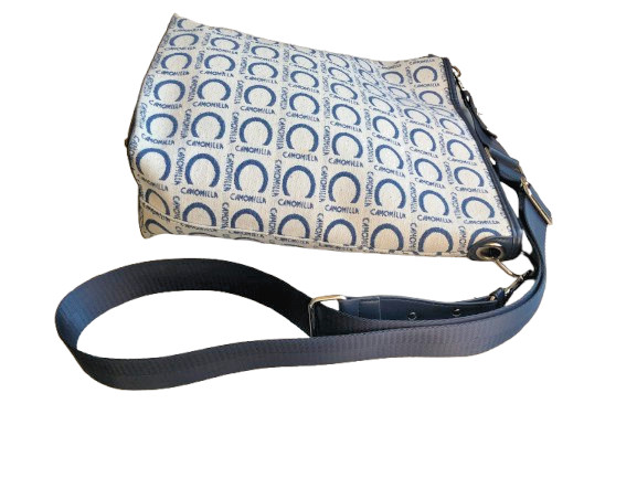Camomilla women’s bag basket bag basket bag logo print textile fabric