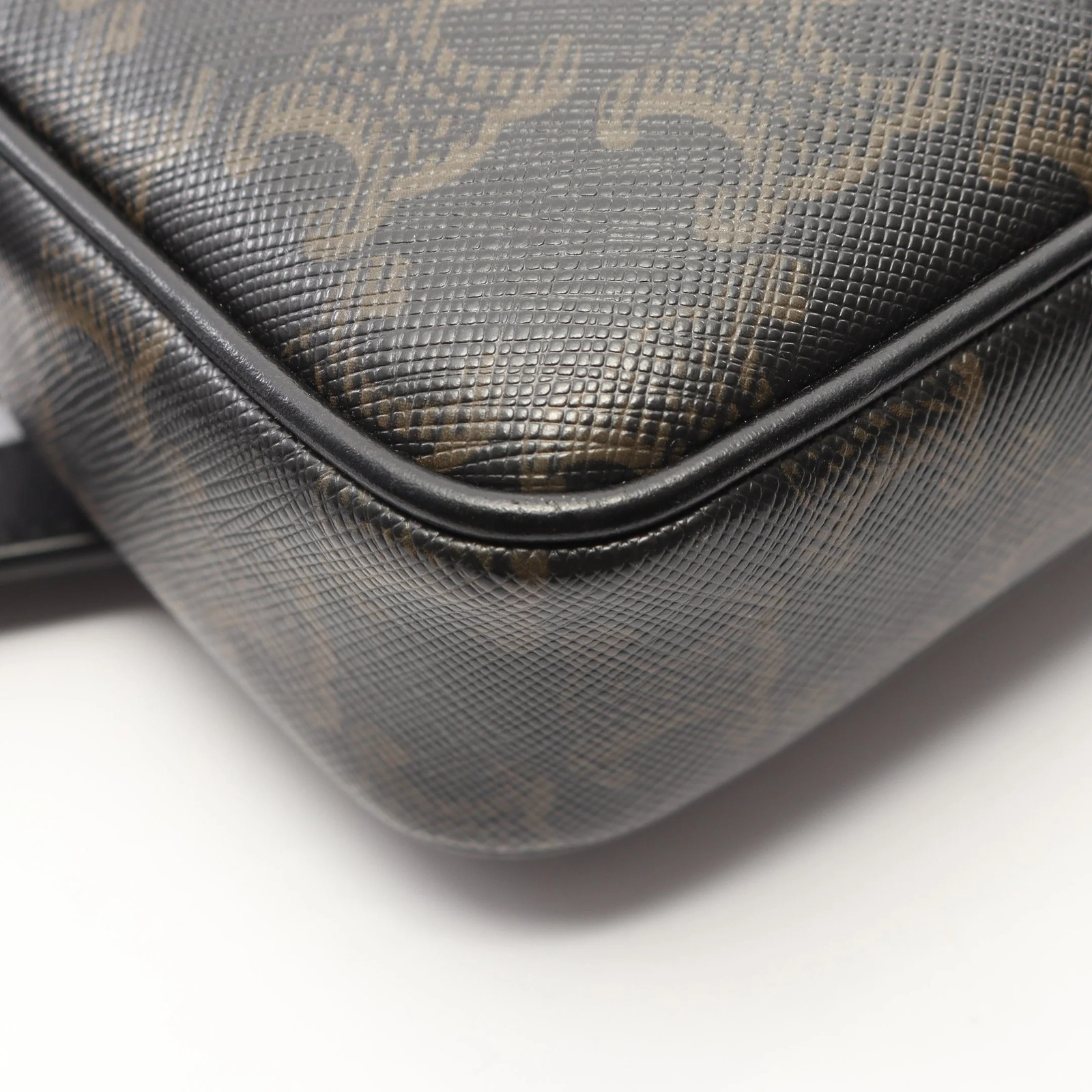 Celine Shoulder Bag Black PVC #RCB3123
