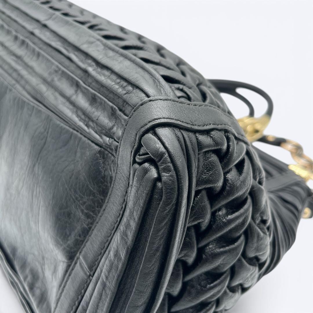 COACH Madison Pleated Shoulder Bag Gathered from JAPAN