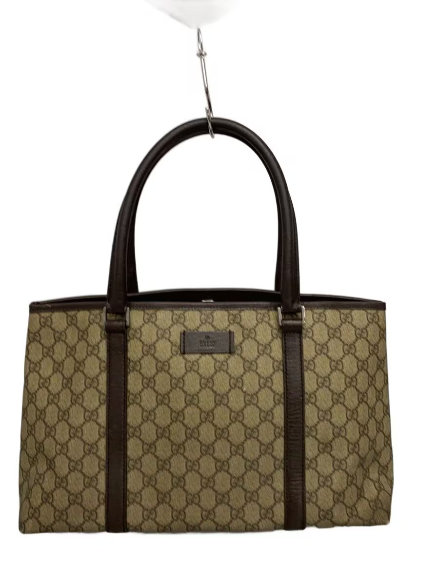 GUCCI GG Supreme GG Plus Tote Bag PVC CML Allover 114595