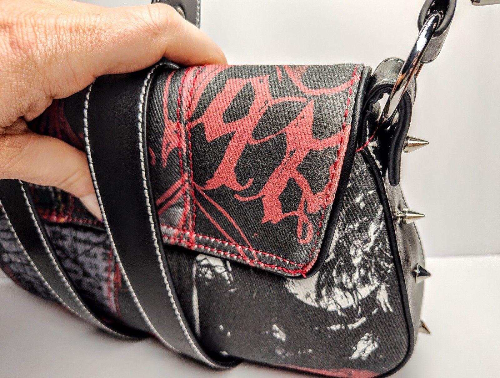 Punk Collage Shoulder Bag Dolls Kill Purse Grunge Brand New Un-opened Handbag