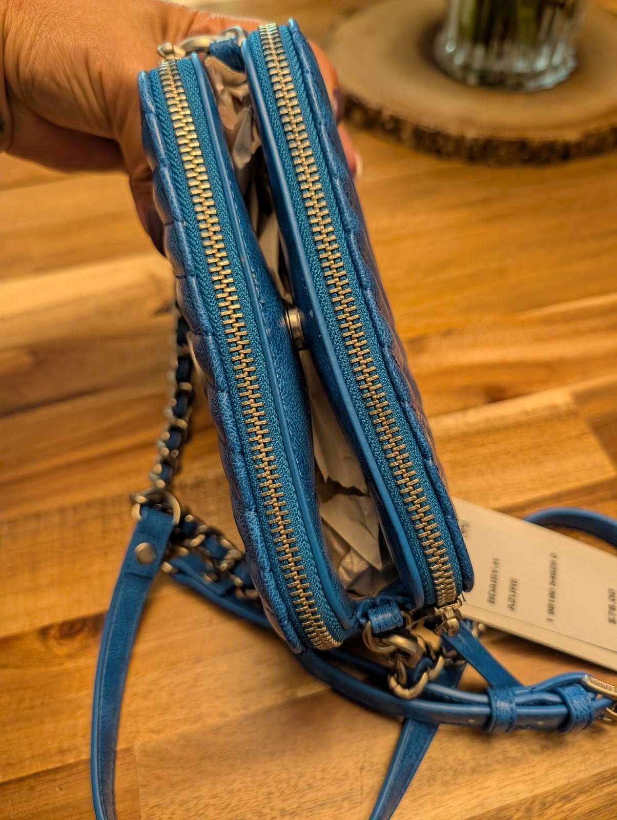 Steve Madden Crossbody Handbag Royal Blue/Azure