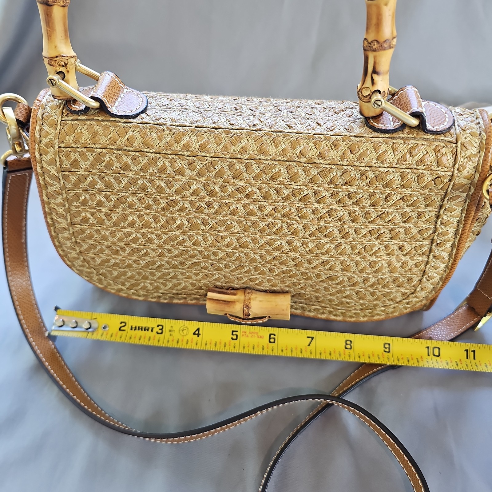 Eric Javits NY Squishee® Braid Convertible Crossbody Satchel – Bamboo Top Handle