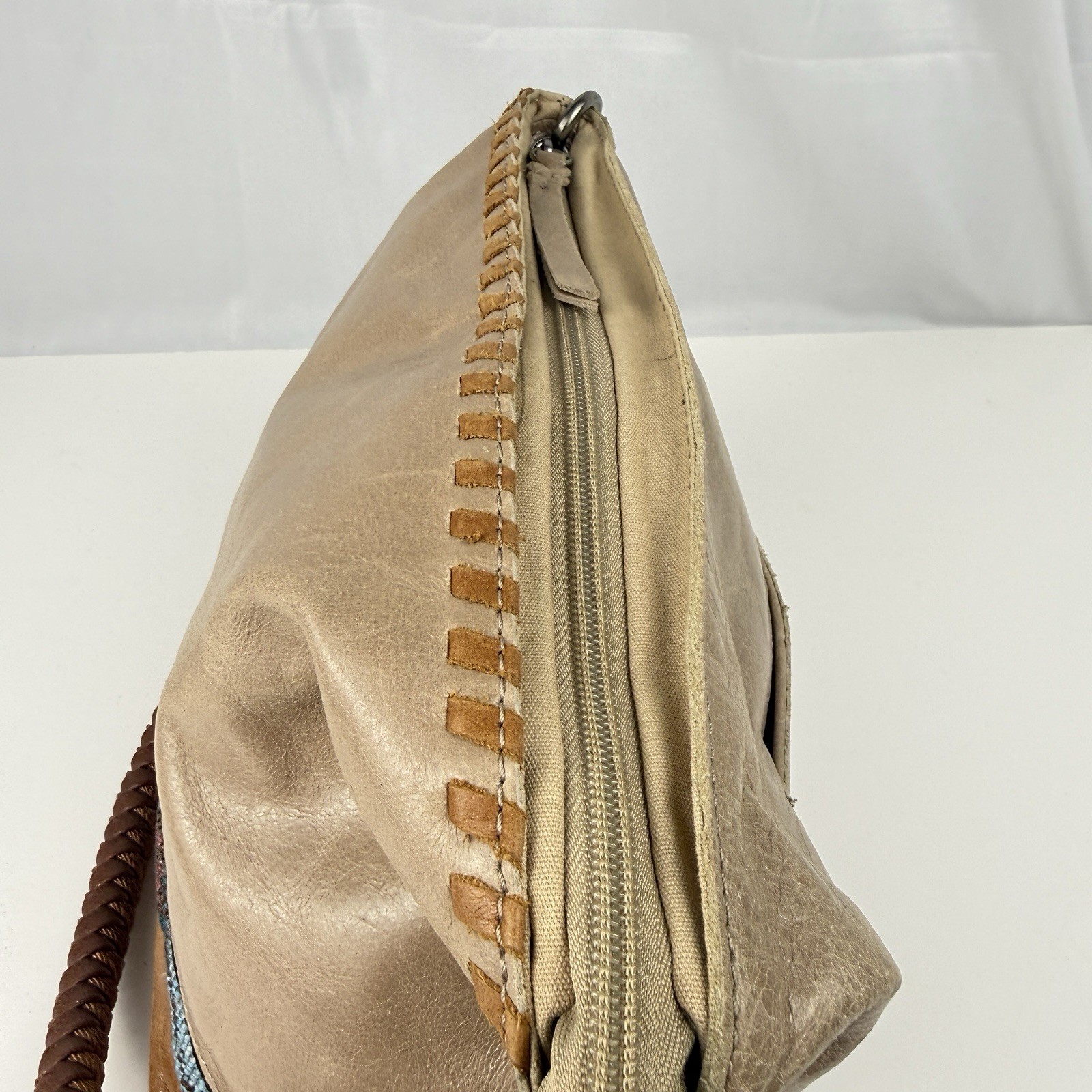The Sak Indio Hobo Aztec Southwestern Shoulder Bag Tote Purse 10×7.5×3.5″