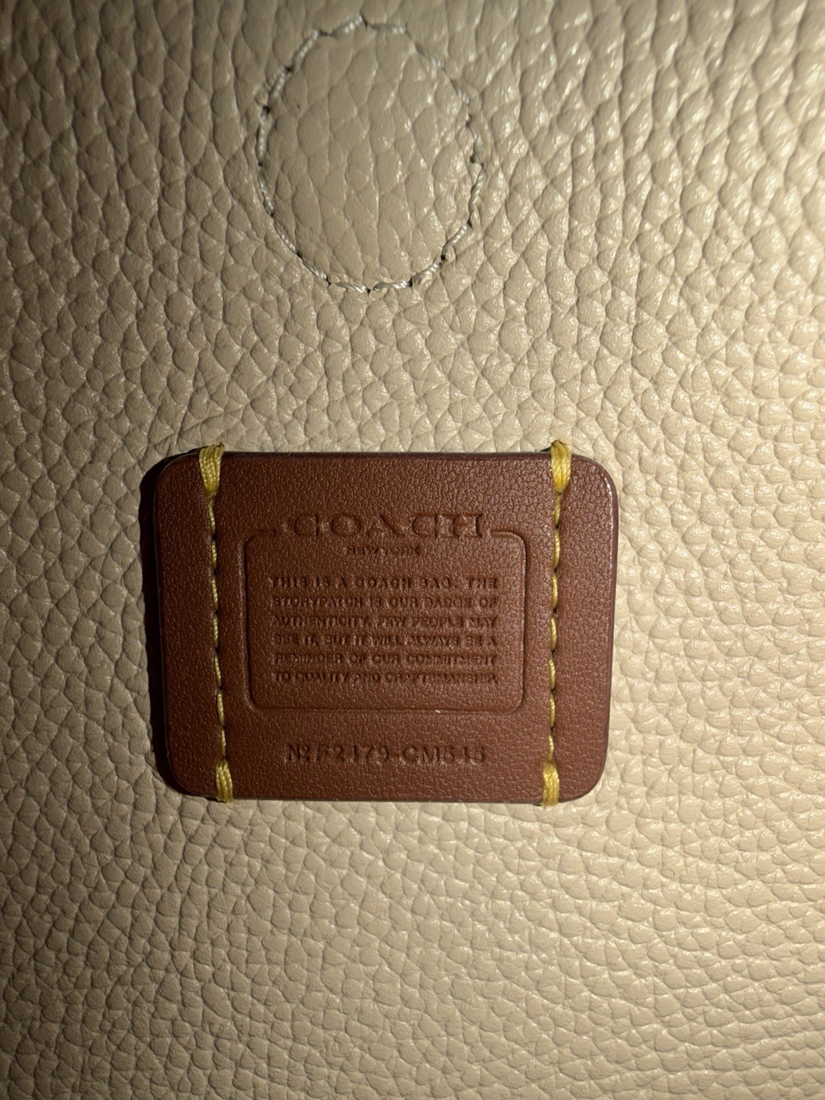 Coach Ivory Lana Shoulder Bag 23