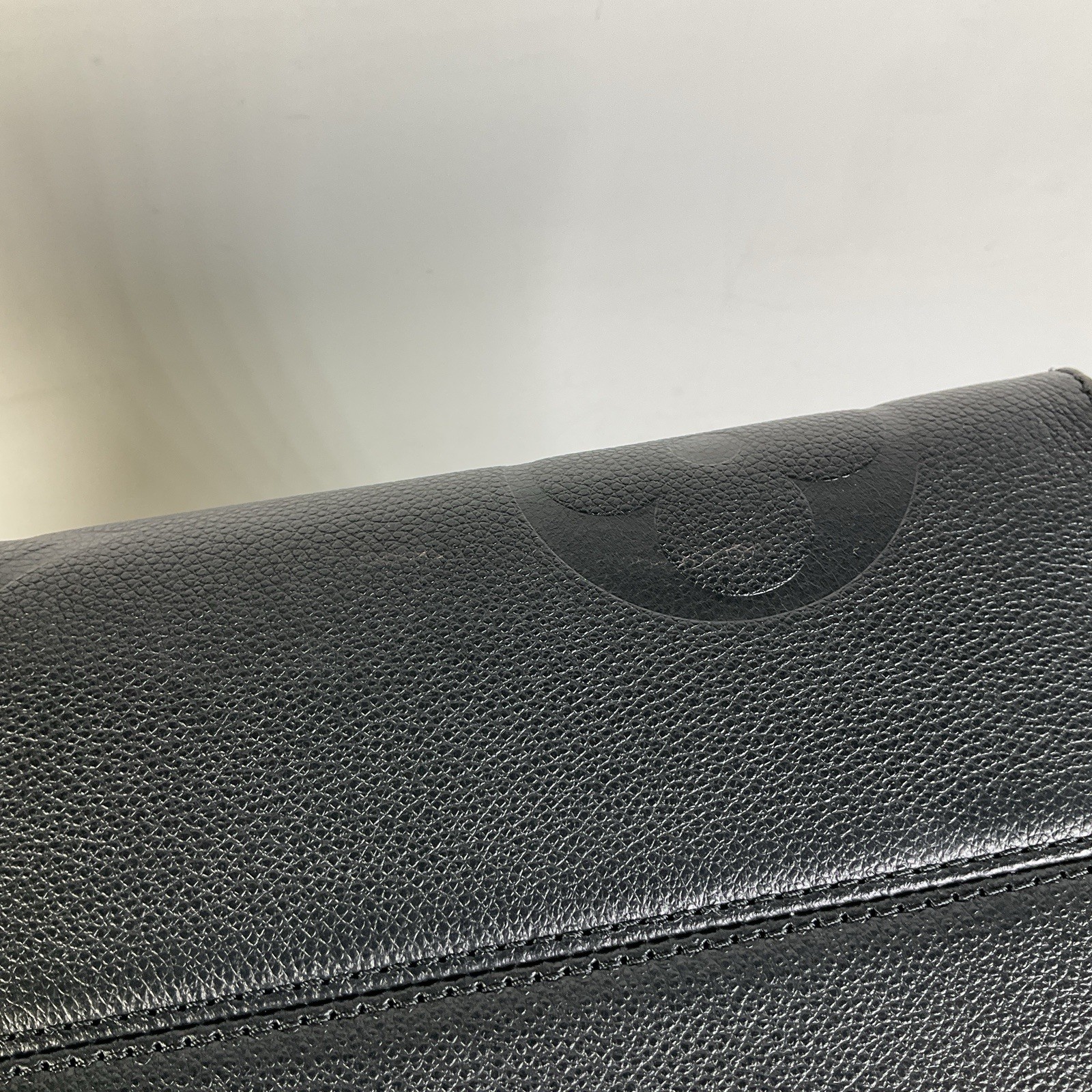 Louis Vuitton OnTheGo GM Monogram Empreinte Black Leather Shoulder Tote