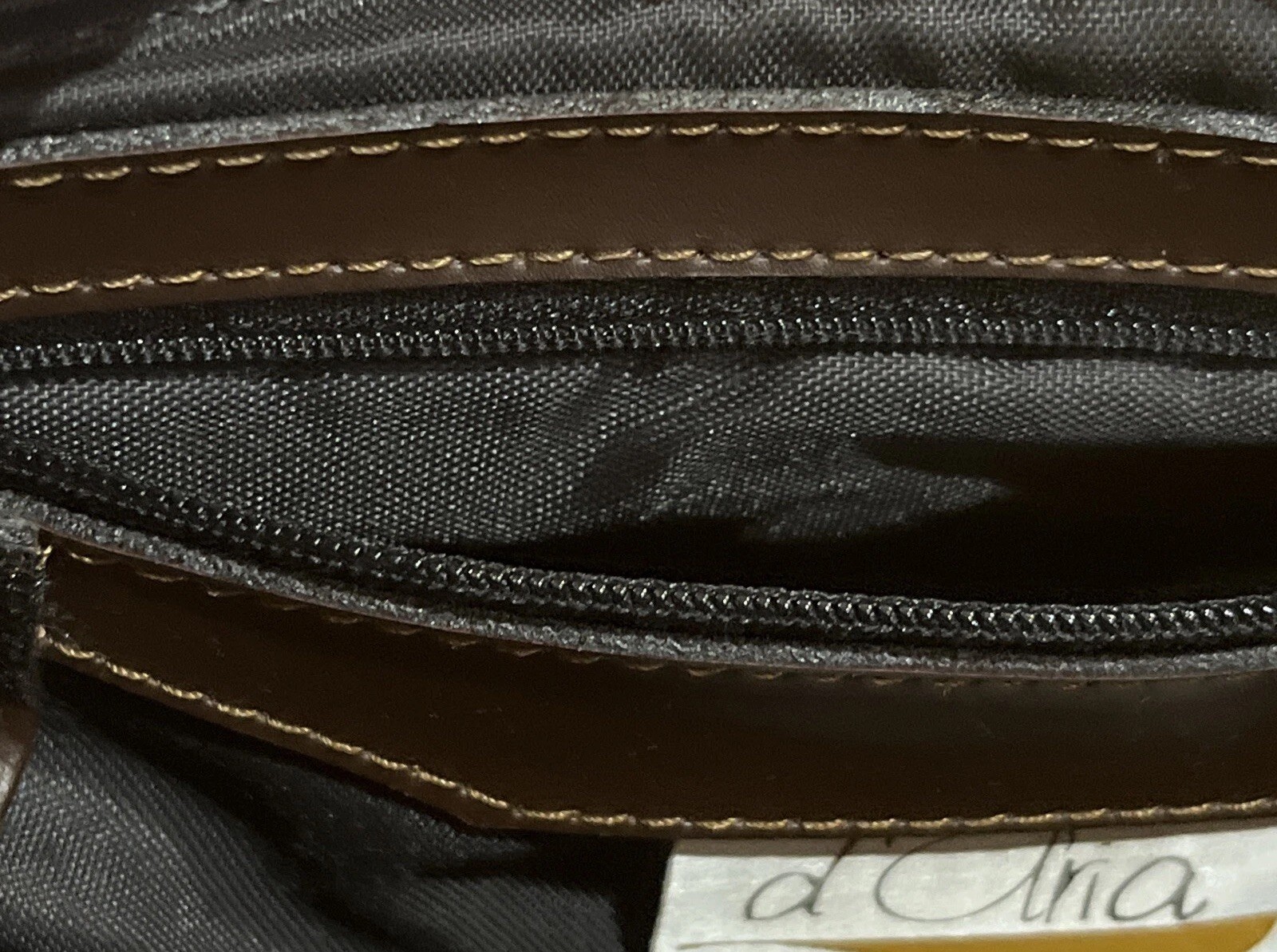 D’Aria Leather Shoulder Bag One Age