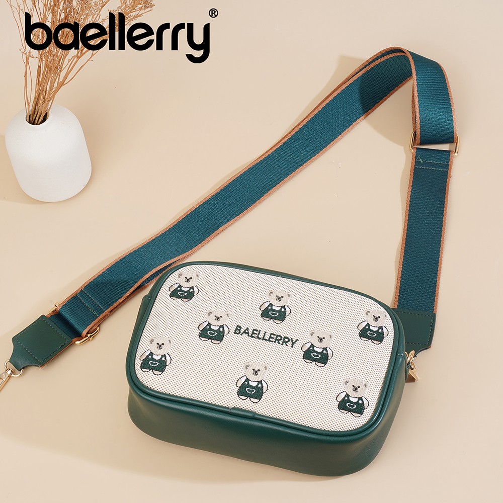 Women’s Leather Storage Crossbody Bag Large Capacity Zipper Bag Adjustable Strap