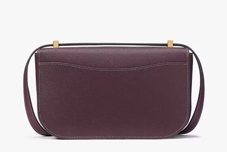 kate spade- KATY- medium leather convertible shoulder bag- deep cherry- NWT-$378