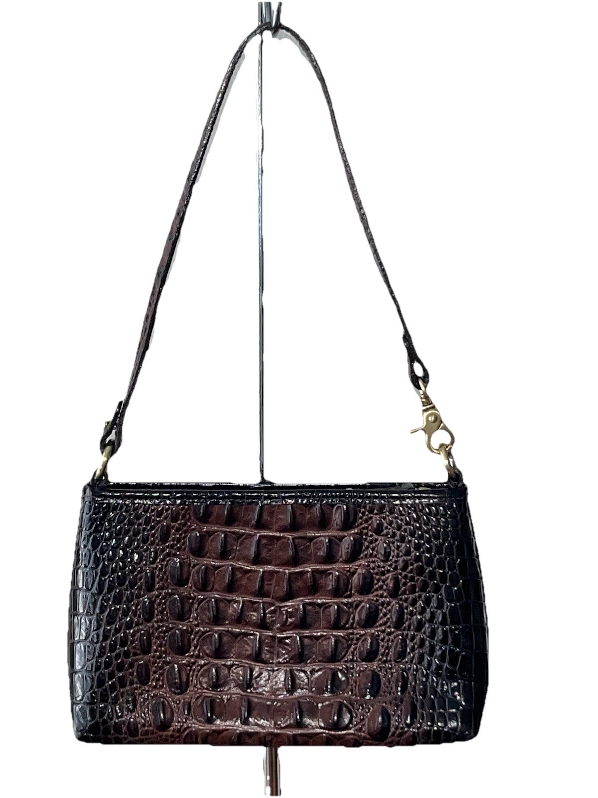 Brahmin Lorelei Pecan Melbourne Leather Shoulder Bag HOBO NWOT