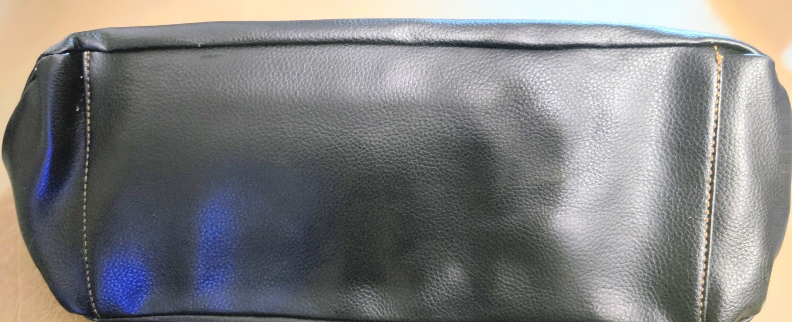 Unlisted Y2K Black Studded Moto Shoulder Bag Leather Multi Pocket Purse