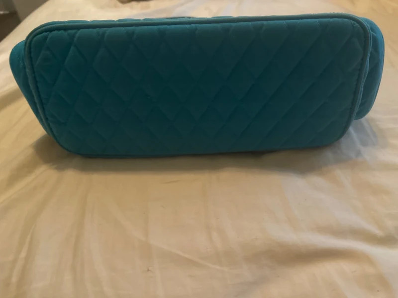 Vera Bradley teal shoulder bag