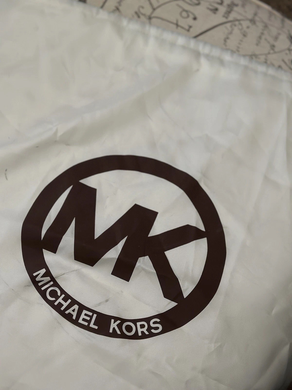 Gently Loved Black Logo Michael Kors Greyson Satchel w/ Dustbag