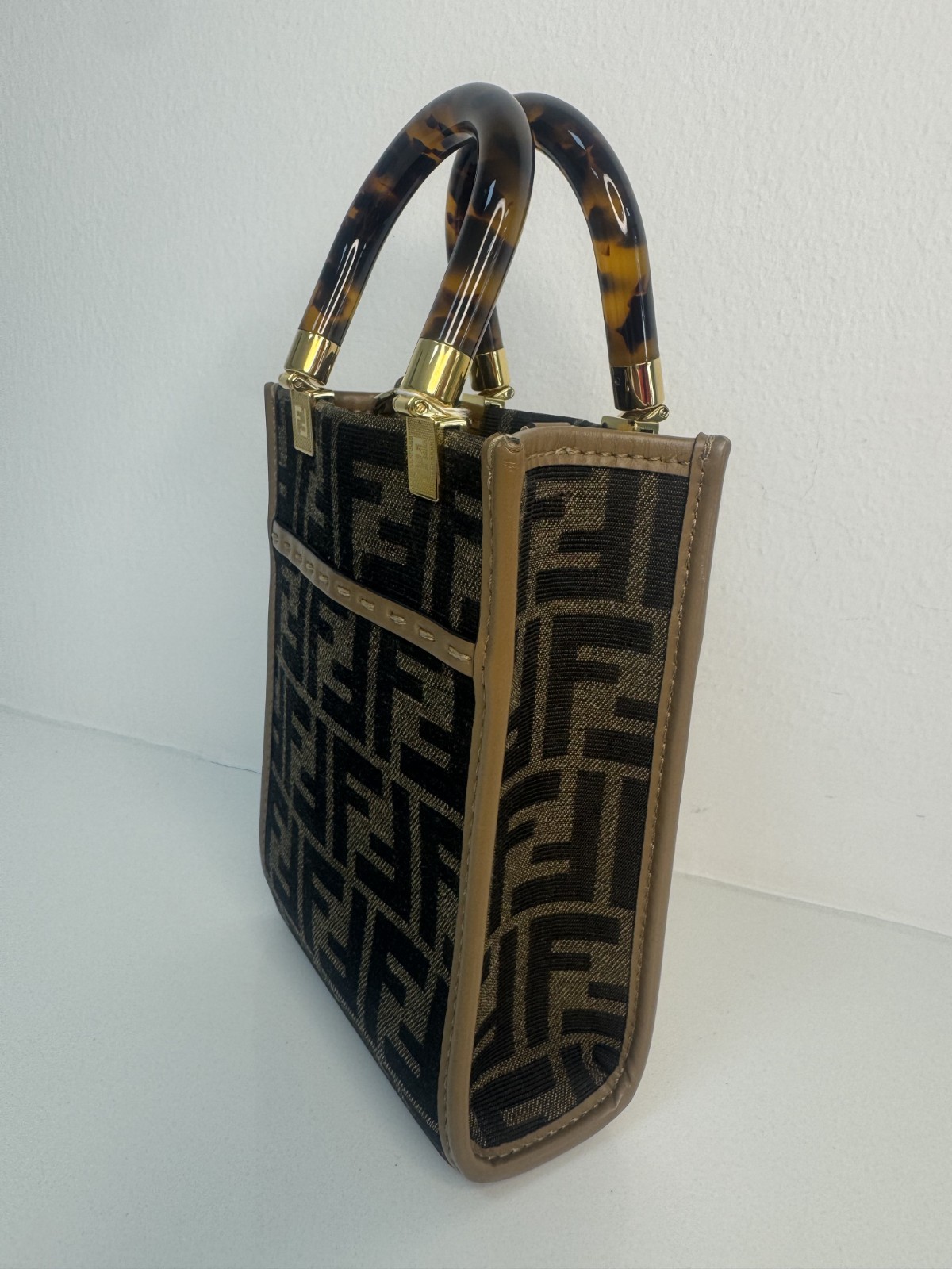 Fendi Mini Sunshine Shopper Tote Bag