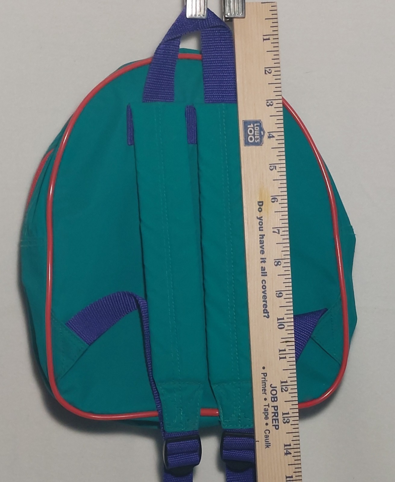 Baggallini All Day Backpack Multicolor Nylon Water Resist Lightweight 90s 11x9x2