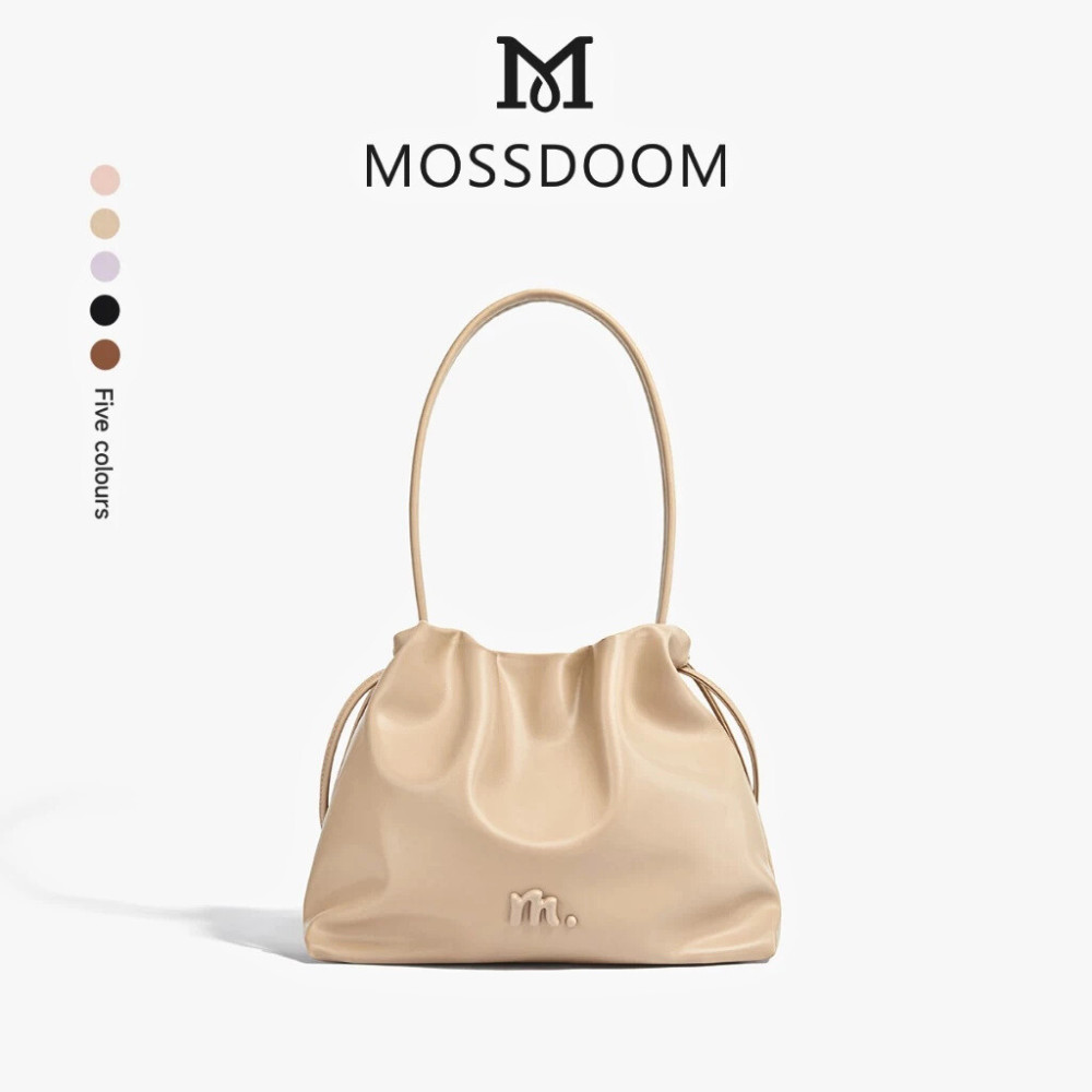 MOSSDOOM Danica Shoulder Bag Handbag Women Simple Fashion Large Capacity Color