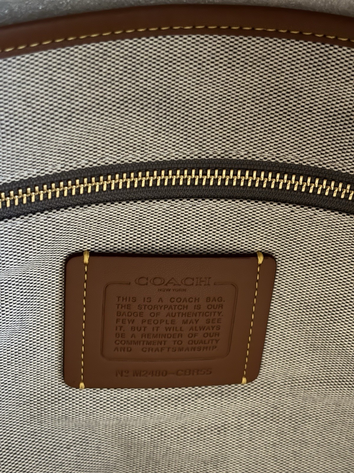 Coach Oversized Black Leather Backpack with Gold Kisslock
