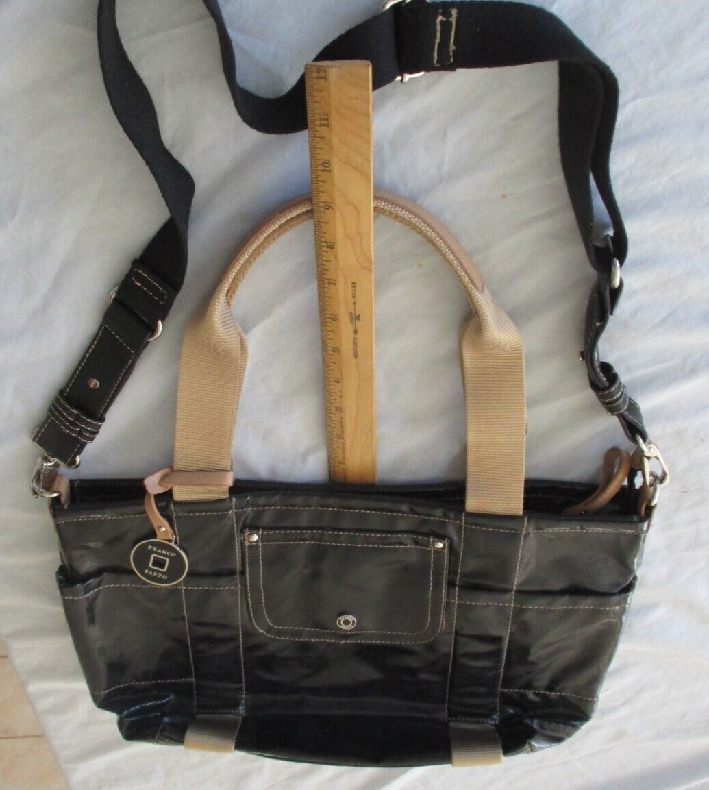 Franco Sarto Large L Satchell/Crossbody With Detachable/Adjustable Strap N w/o T