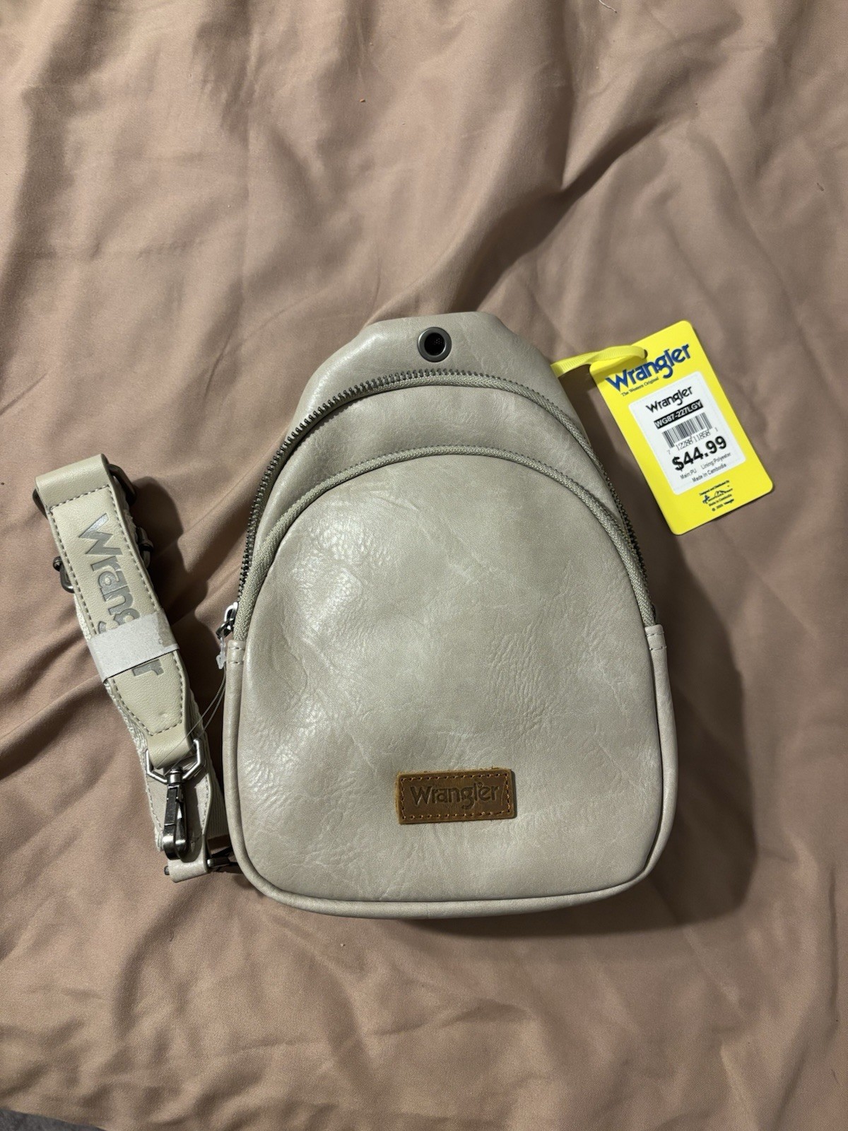 Wrangler Sling Bag/Crossbody/Chest Bag Dual Zippered Compartment