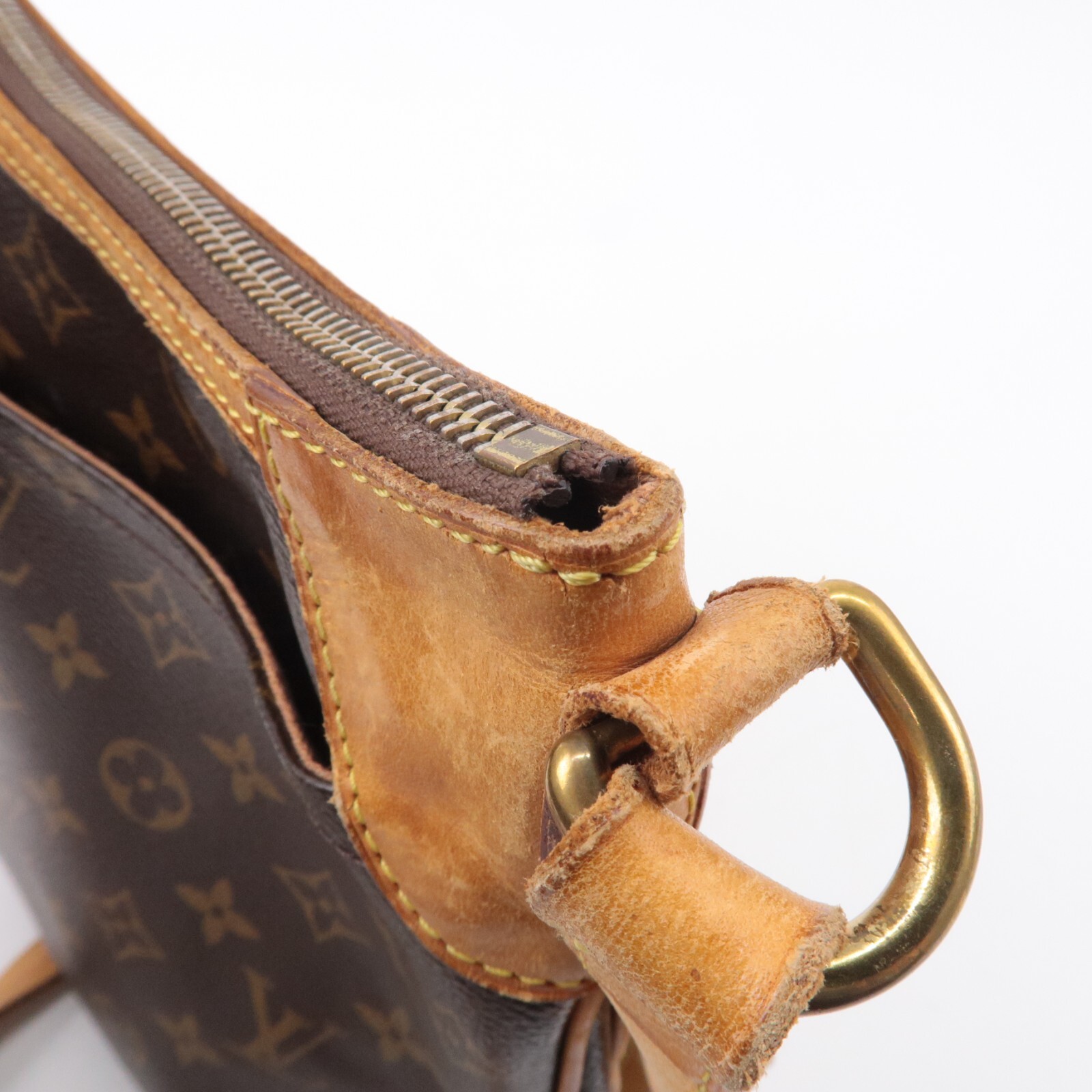 Louis Vuitton Monogram Odeon PM Shoulder Bag Brown M56390 Auth Used