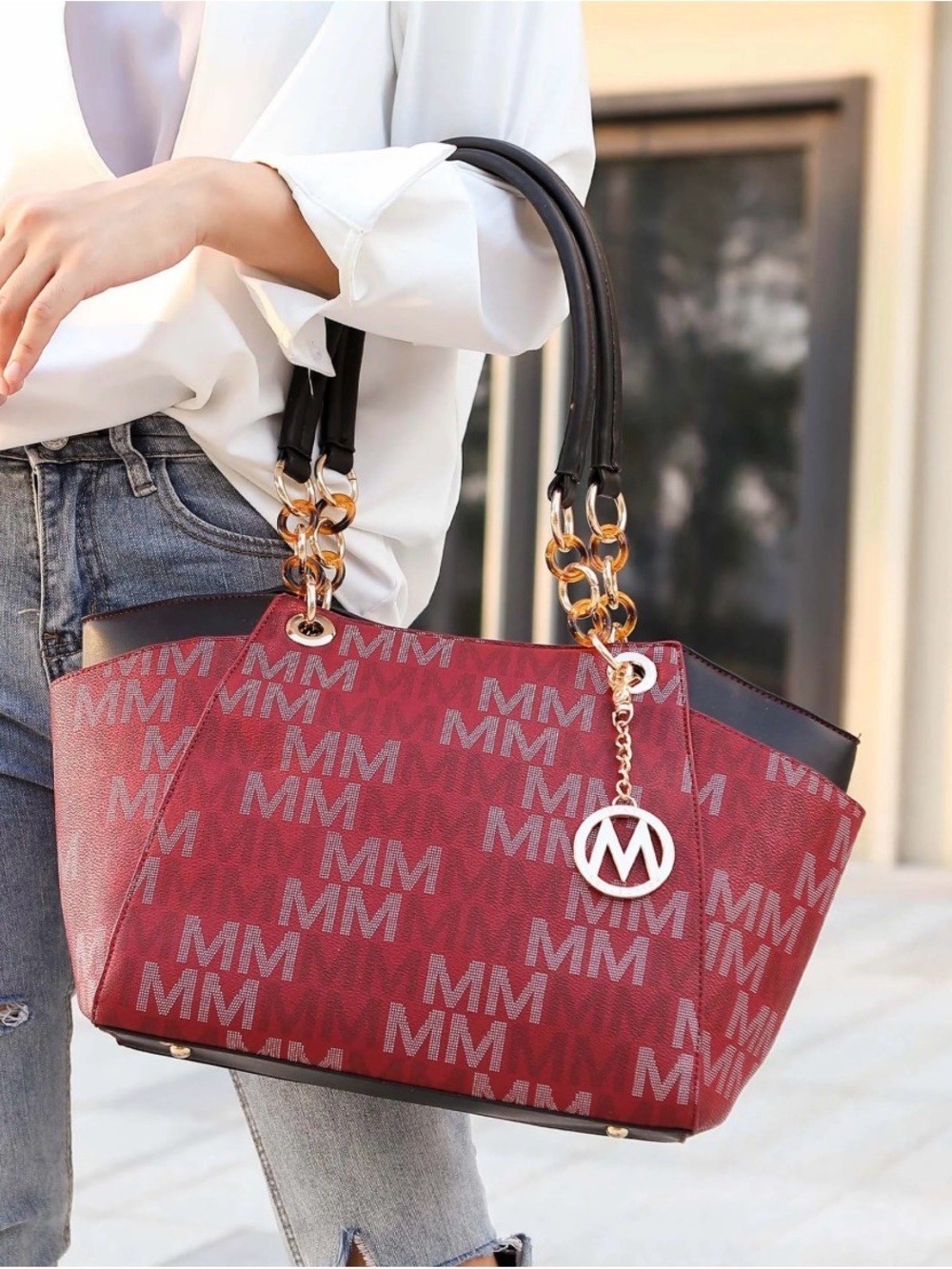 NWT MKF Collection by Mia K Cameron Signature Tote